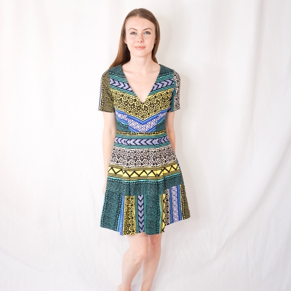 Plenty by Tracy Reese Dresses & Skirts - Plenty Tracy Reese Mixed Print Fit Flare Dress 390